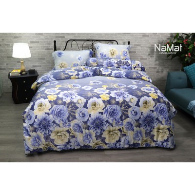 Bộ Chăn Ga Gối LuxTencel Rừng Hoa