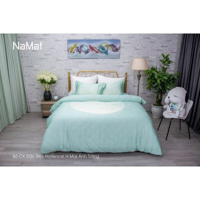 Bộ Chăn Ga Gối ĐB ProTencel H Protencel Mai ánh trăng