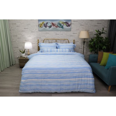 Bộ Chăn Ga Gối Promodal B Baby Light Waves