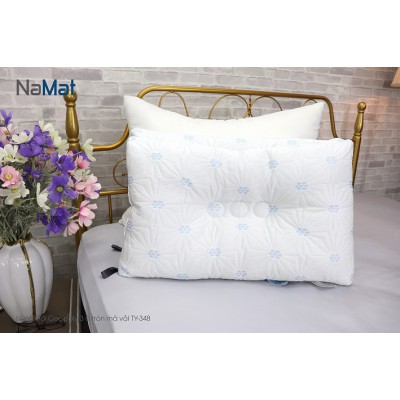 NR68 Gối Coolpoly 3 ô tròn mã vải TY-348