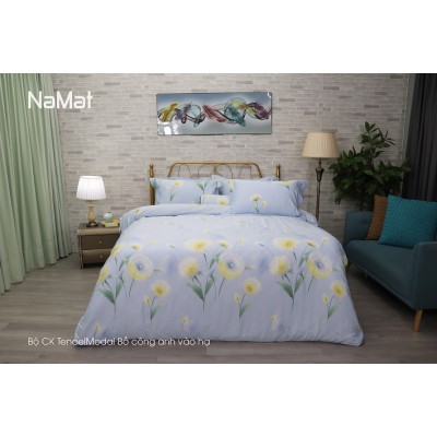 Bộ Chăn Ga Gối TencelModal Bồ Công Anh Vào Hạ