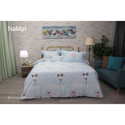 Bộ Chăn Ga Gối TencelModal Khinh khí cầu