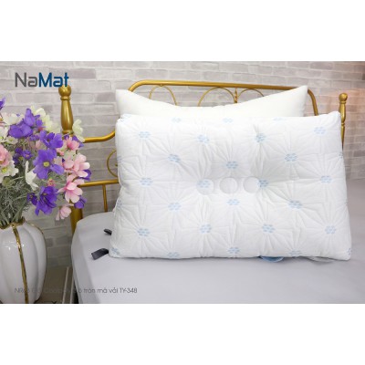 NR68 Gối Coolpoly 3 ô tròn mã vải TY-348