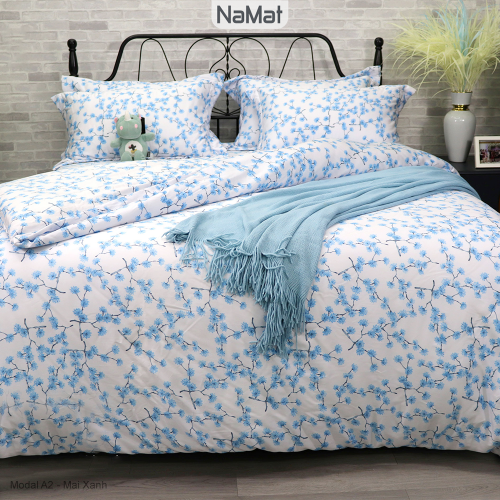 Modal A2 - Bộ Chăn Ga Bọc Chần 4 Món Đa năng (4 mùa) - AMD