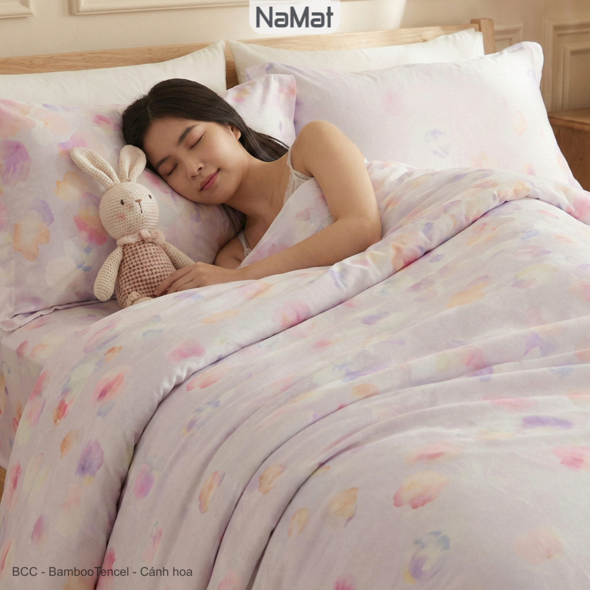 BambooTencel - Combo Ga + Vỏ Gối 3 Món - BCC