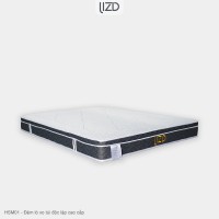 Đệm lò xo túi độc lập cao cấp, 10 lớp, bông tổng hợp - HSM01