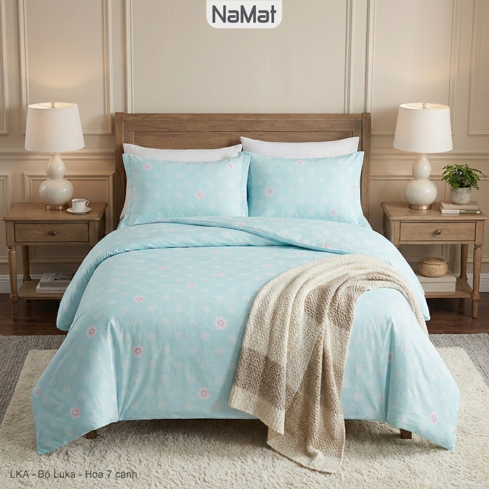 Luka - Chăn Chần 4 Mùa Đa Năng có khóa dồn ruột bông - LKA