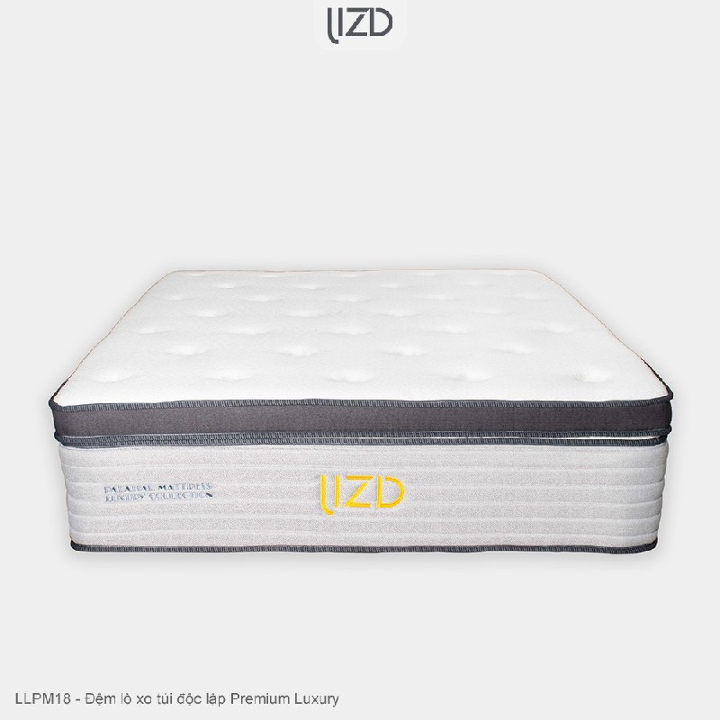 Đệm lò xo túi độc lập Premium luxury 46cm - LLPM18