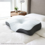 Gối công thái học mát lạnh, memory foam cao cấp, đỡ và chống đau cổ vai gáy, chống ngáy - LPI22QS