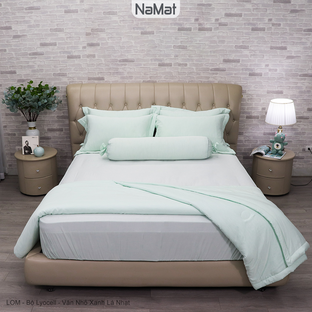 Lyocell - Bộ Chăn Ga Gối 4 Món Đa Năng (4 mùa) - LOM