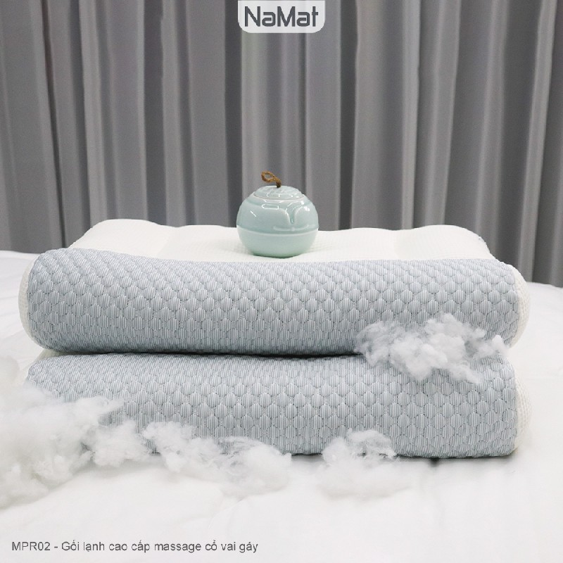 Gối lạnh cao cấp massage cổ vai gáy - MPR02