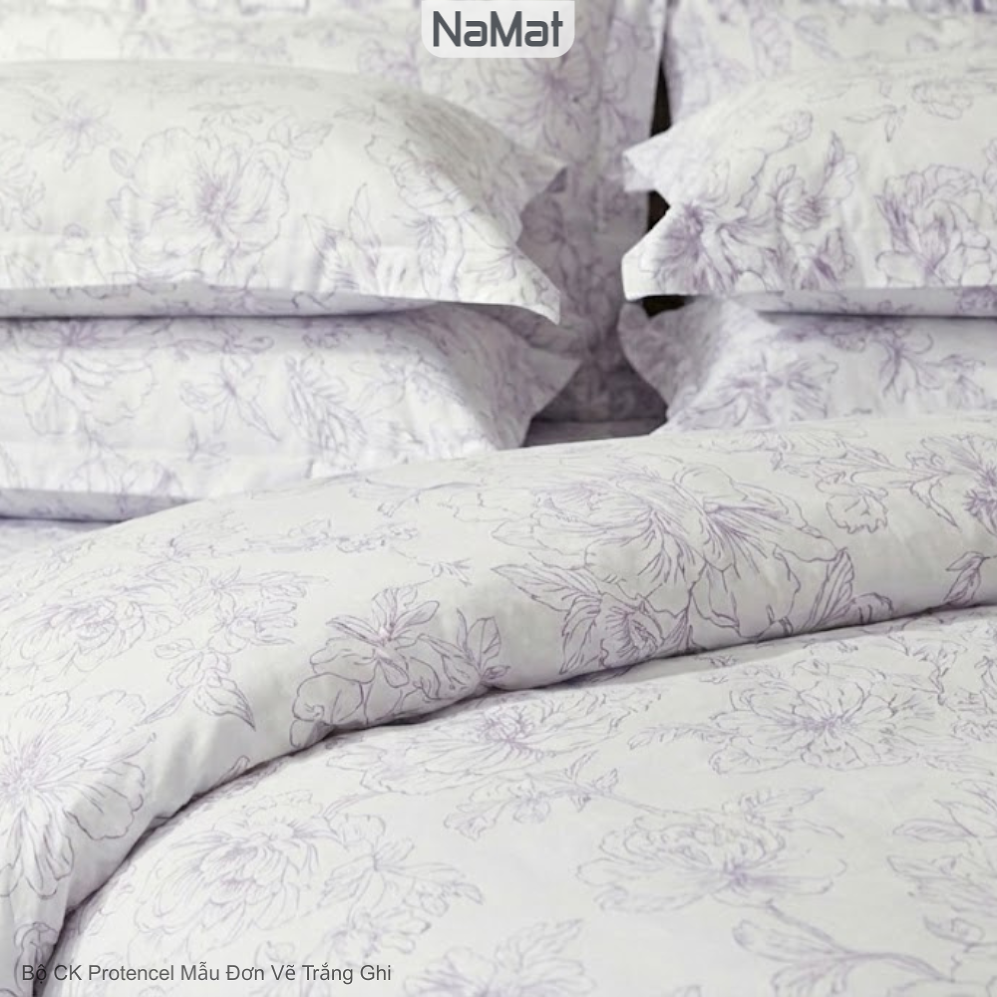 Protencel - Combo Ga + Vỏ Gối 3 Món - T6S Protencel - Combo Ga + Vỏ Gối 3 Món - T6S
