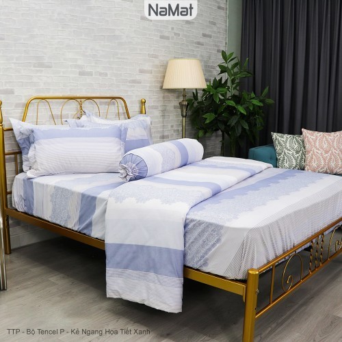 Tencel P - Bộ Chăn Ga Bọc/Phủ Chần 4 Món Đa năng (4 mùa) - TTP