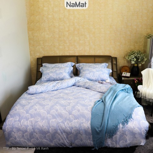 Tencel P - Bộ Chăn Ga Gối 4 Món Hè Thu - TTP